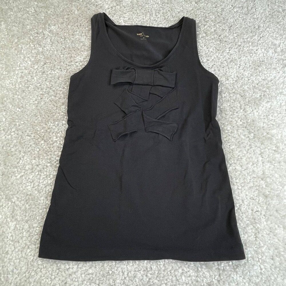 Kate Spade New York Black Bow Tank
